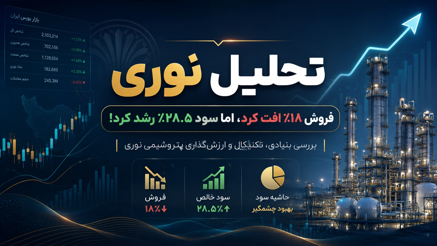 تحلیل نوری؛ فروش کمتر، سود بیشتر؛ پتروشیمی نوری هنوز جذاب است؟